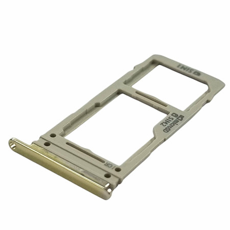 Держатель SIM-карты для Samsung G970F Galaxy S10e, G973F, Yellow (Класс B)