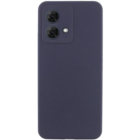 Чехол-силикон Cover Lakshmi Full Camera Motorola Moto G84, (Темно-синий / Dark Blue)
