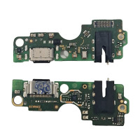 Шлейф для Tecno Spark  Go 2024, (BG6) коннектора зарядки, микрофона, с компонентами, High Copy