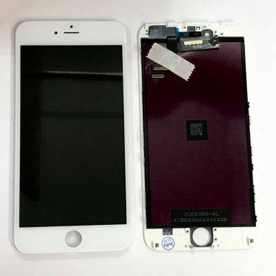 Дисплей з сенсорним екраном (модуль) iPhone 6 Plus, білий, High Copy