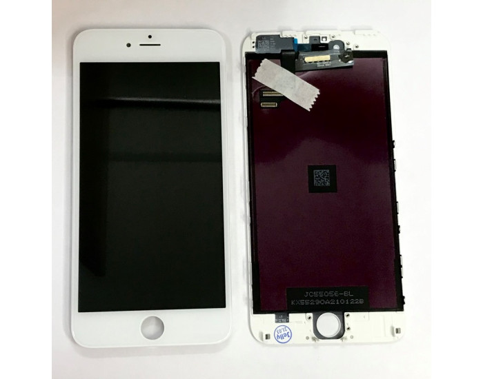 Дисплей з сенсорним екраном (модуль) iPhone 6 Plus, білий, High Copy