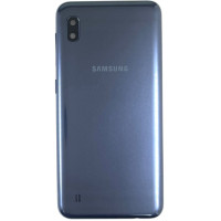 Задняя панель корпуса для Samsung A105, A10 2019, Black (Класс А)