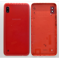 Задняя панель корпуса для Samsung A105, A10 2019, Red (Класс А)