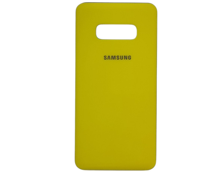 Задняя панель корпуса для Samsung G970 Galaxy S10e, желтая