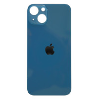 Задняя панель корпуса для iPhone 13, синяя (Big Hole) (Класс А)