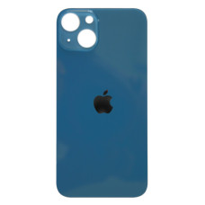 Задняя панель корпуса для iPhone 13, синяя (Big Hole) (Класс C)