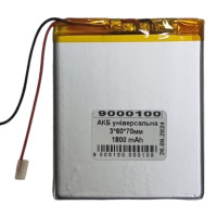 Акумулятор універсальний внутрішній, 3*60*70мм 1800 mAh