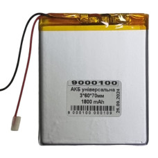 Аккумулятор универсальный внутренний, 3*60*70мм 1800 mAh
