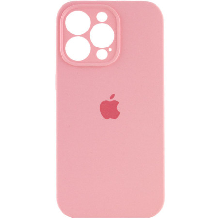 Чехол-силикон оригинал Full Camera Soft Matte iPhone 16 Pro Max светло-розовый