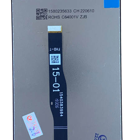 Дисплей с сенсорным экраном (модуль) Huawei P40 Lite, Nova 6 SE, черный (Класс А)