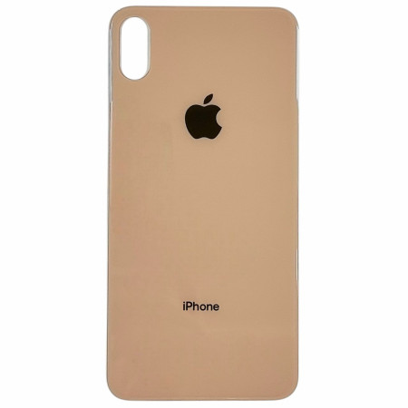 Задняя панель корпуса для iPhone XS Max, золото (Big Hole) (Класс А)