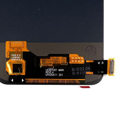 Дисплей з сенсорним екраном (модуль) Xiaomi Redmi Note 10 4G / Note 10S/ Poco M5s, чорний, OLED