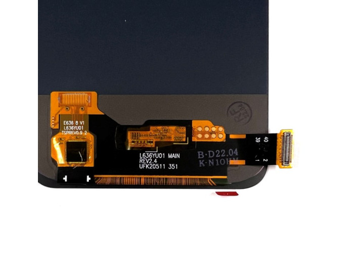 Дисплей з сенсорним екраном (модуль) Xiaomi Redmi Note 10 4G /Note 10S /Poco M5s, чорний, OLED