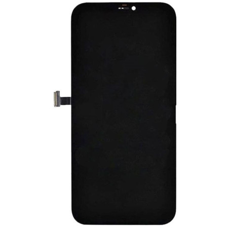 Дисплей с сенсорным экраном (модуль) iPhone 12 Pro Max, черный, OLED, OEM Hard GX (Класс B)