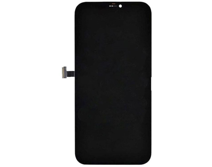 Дисплей з сенсорним екраном (модуль) iPhone 12 Pro Max, чорний, OLED, OEM Hard GX