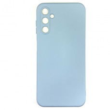 Чехол-силикон оригинал Full Soft Matte Samsung A24 4G, A245 Blue (Класс B)