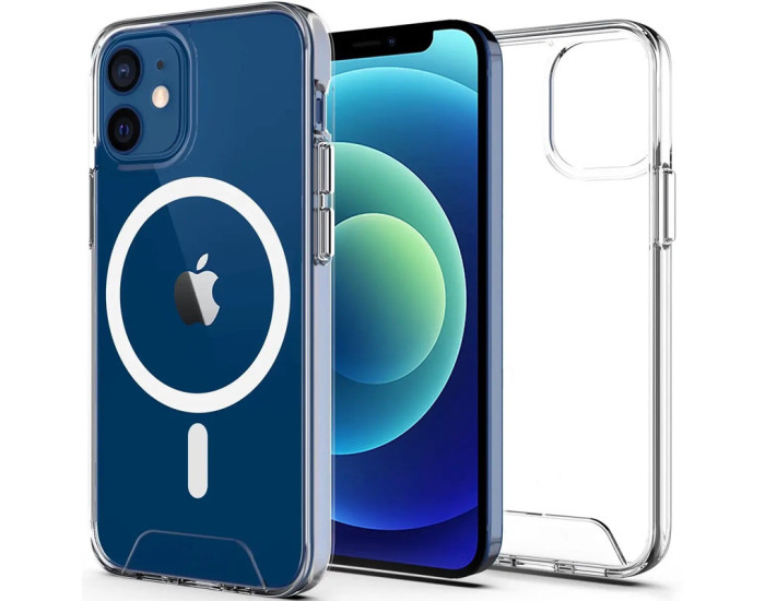 Чехол-силикон Space Case with MagSafe Apple iPhone 11 Pro Прозрачный