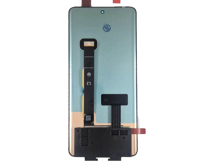 Дисплей з сенсорним екраном (модуль) Motorola XT2307-1 Moto Edge 40 Neo, чорний, оригінал