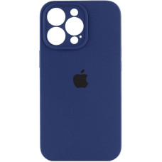 Чехол-силикон оригинал Full Camera Soft Matte iPhone 16 Pro Midnigth Blue (Класс B)