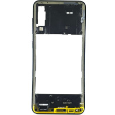 Внутренняя часть корпуса для Samsung A307 A30s ( антена, пластик включения и громкости ) Black