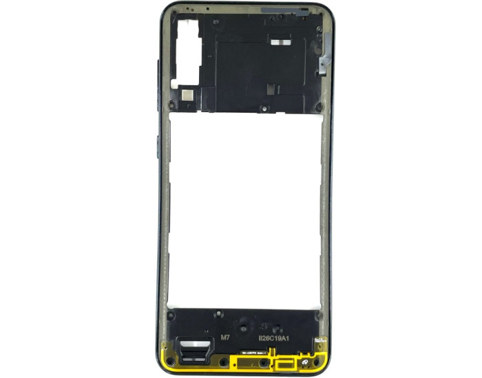 Внутренняя часть корпуса для Samsung A307 A30s (антена, пластик включения и громкости) Black