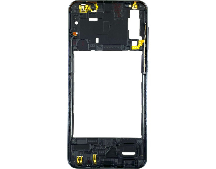 Внутренняя часть корпуса для Samsung A307 A30s (антена, пластик включения и громкости) Black