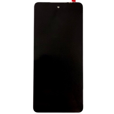 Дисплей з сенсорним екраном (модуль) ZTE Blade A75 5G, чорний