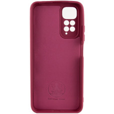Чехол-силикон Cover Lakshmi Full Camera Xiaomi Redmi Note 11 Pro 4G/5G/Note 12 Pro 4G/Note 11E (Бордовый/Marsala)
