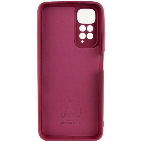 Чехол-силикон Cover Lakshmi Full Camera Xiaomi Redmi Note 11 Pro 4G/5G/Note 12 Pro 4G/Note 11E (Бордовый/Marsala) (Класс B)
