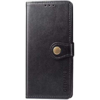 Чехол-книга Кожаный GETMAN Gallant Samsung Galaxy S23 FE Черный