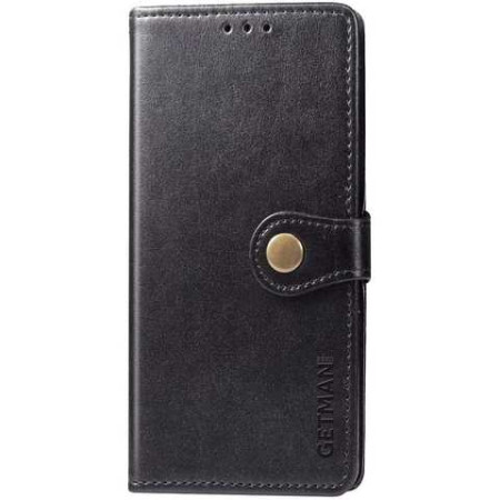 Чехол-книга Кожаный GETMAN Gallant Samsung Galaxy S23 FE Черный