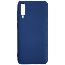 Чехол-силикон Aspor Full Samsung A50/A505/A50S/A507/A30S/A307 с микрофиброй синий