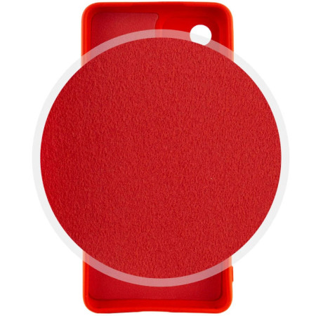 Чехол-силикон GETMAN Liquid Silk Full Camera для Infinix Hot 40i, Red