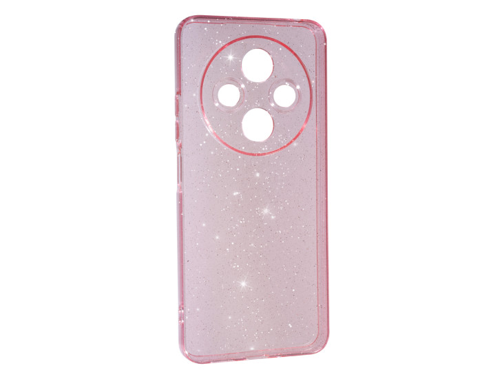 Чохол-силікон Clear Shine Xiaomi Redmi 14C/Poco C75 Рожевий