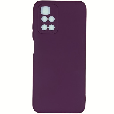 Чехол-силикон Silicone Cover Full Camera (AA) Xiaomi Redmi Note 11 Pro 4G / 5G /  Note 12 Pro 4G / Note 11E Pro / Note 11 Pro Plus Сливовый
