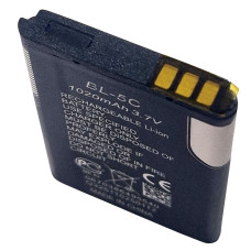 Аккумулятор Nokia BL-5C 1100, 1101, 1110, 1280, 1600, 1616, 202, 203, 220, 2300, 2310, 2323, 1040 mAh