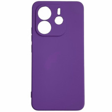 Чехол-силикон Getman Liquid Silk Full Camera Xiaomi Redmi Note 14 4G (UA/Europe) виноградный