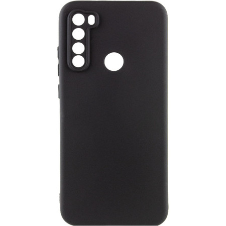 Чехол-силикон Getman Liquid Silk Full Camera Xiaomi Redmi Note 8T (Черный)