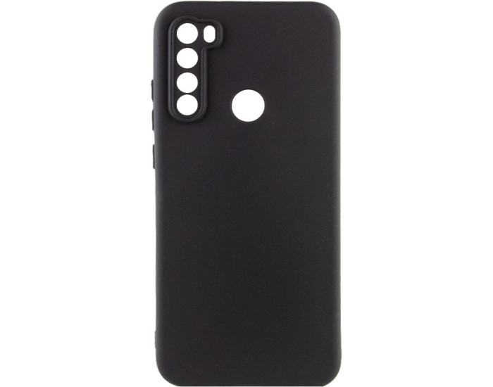 Чехол-силикон Getman Liquid Silk Full Camera Xiaomi Redmi Note 8T (Черный)