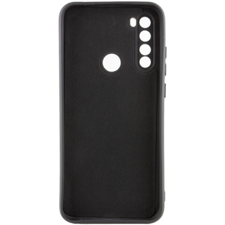 Чехол-силикон Getman Liquid Silk Full Camera Xiaomi Redmi Note 8T (Черный)