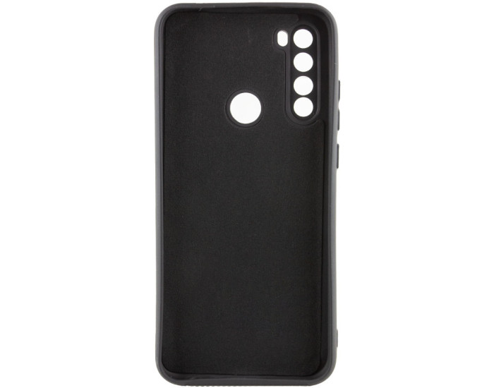 Чехол-силикон Getman Liquid Silk Full Camera Xiaomi Redmi Note 8T (Черный)