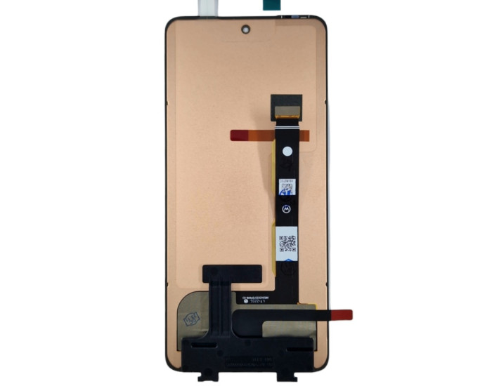 Дисплей з сенсорним екраном (модуль) Motorola XT2255-1 Moto G72, чорний, оригінал, P-OLED