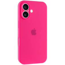 Чехол-силикон оригинал Full Camera Soft Matte iPhone 16 Pro Hot Pink (Класс B)