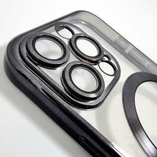  Чехол-силикон Shining Camera MagSafe iPhone 13 Pro Max Black