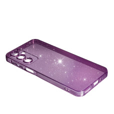 Чохол-силікон Clear Shine Samsung A16 фіолетовий