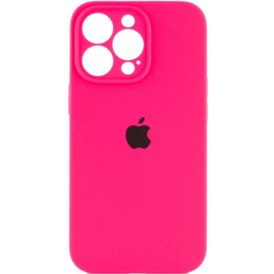 Чехол-силикон оригинал Full Camera Soft Matte iPhone 14 Plus Hot Pink (Класс B)