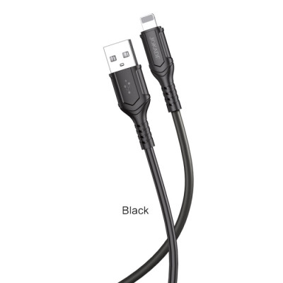 Кабель USB Jokade JA010 Lightning 3A 1м черный