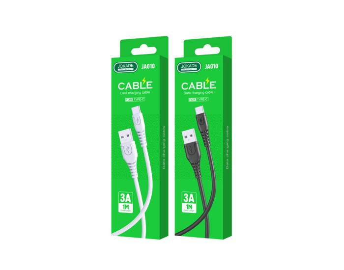 Кабель USB Jokade JA010 USB to Type-C (3A/1м) чорний