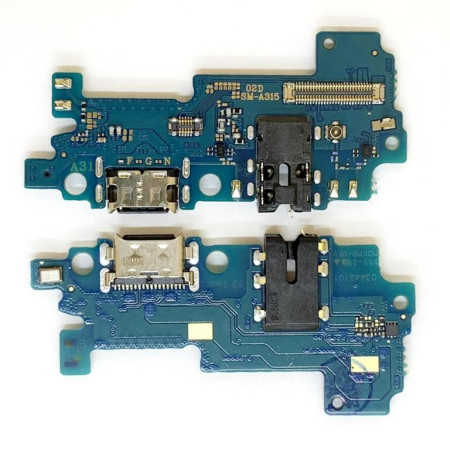 Шлейф для Samsung A315, Galaxy A31 - 2019, коннектора зарядки (Класс C)