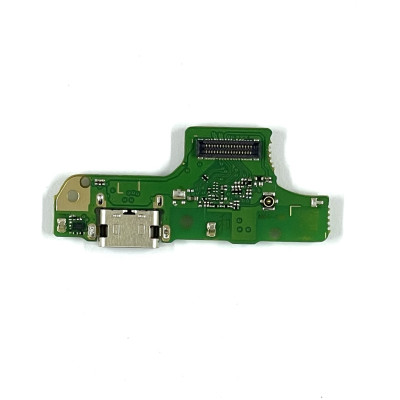 Шлейф для Nokia G10, конектора зарядки, мікрофона, з компонентами